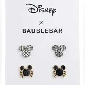 BAUBLEBAR X DISNEY • SPIDER STUD EARRINGS • NIB